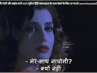 Hot babe meets stranger at party who fucks her mammary ass in toilet with HINDI subtitles by Namaste Erotica dot com